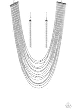 Load image into Gallery viewer, Cascading Chains - Silver